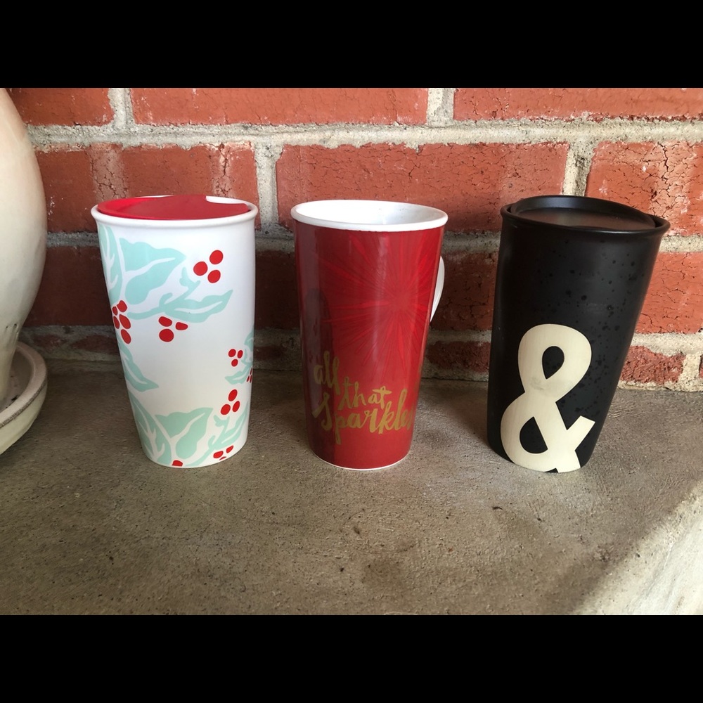 Starbucks cups